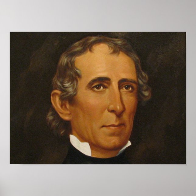 Póster John Tyler 10.º (Frente)