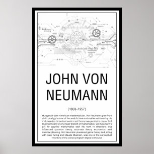 Póster John von Neumann