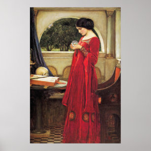 Póster John Waterhouse - La bola de cristal