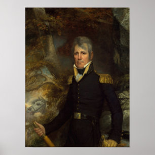 Póster John Wesley Jarvis General Andrew Jackson
