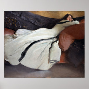 Póster John White Alexander Repose