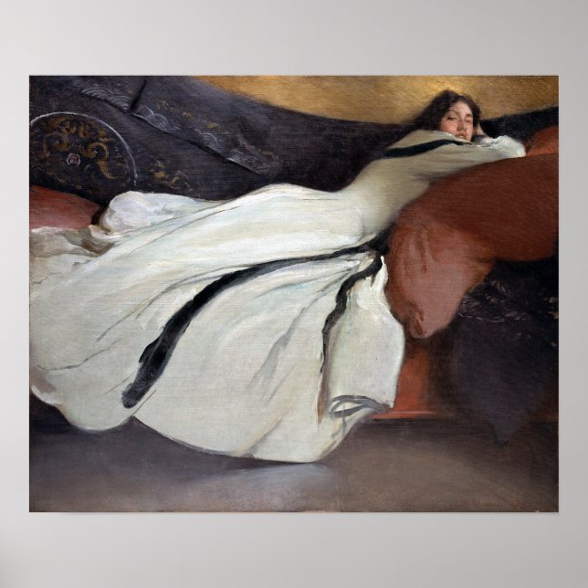 Póster John White Alexander Repose (Frente)