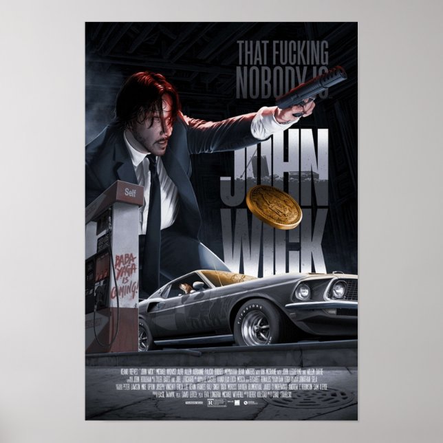 Póster John Wick (Frente)