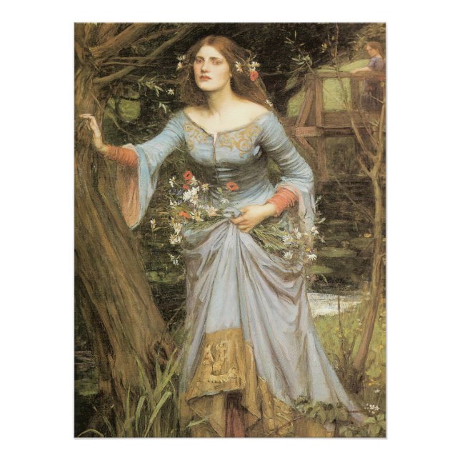 Póster John William Waterhouse (Anverso)