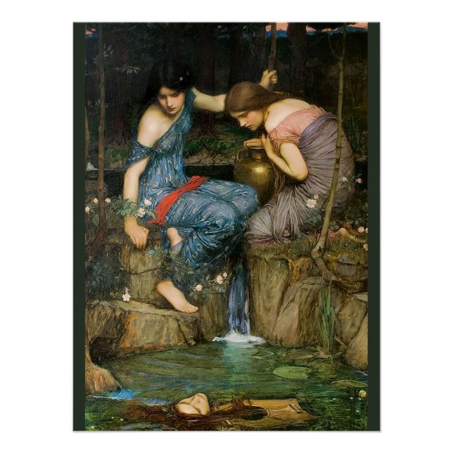 Póster John William Waterhouse (Anverso)
