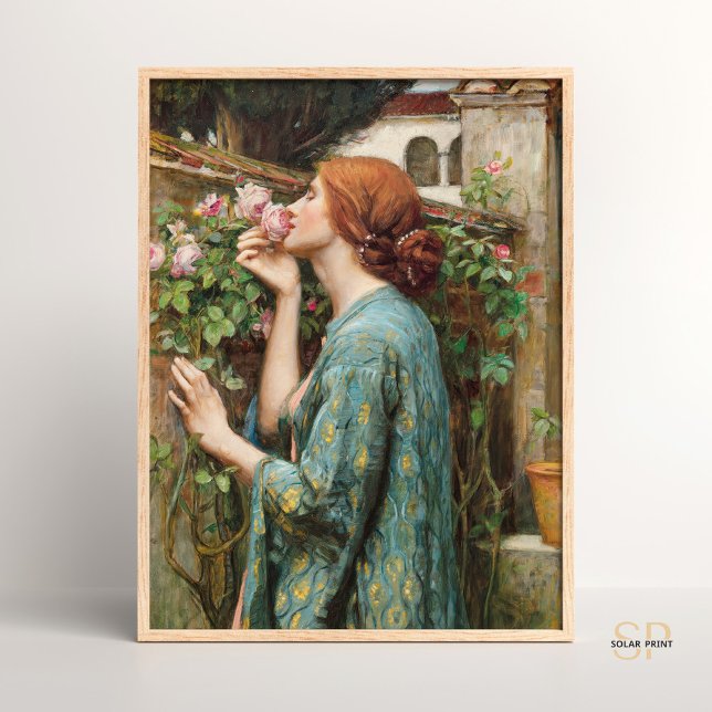 Póster John William Waterhouse El alma del Rosa 1908 (Subido por el creador)
