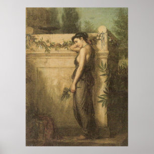 Póster John William Waterhouse ido pero no olvidado