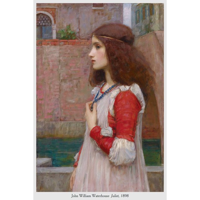 Póster John William Waterhouse Juliet Shakespeare CC1098 (Subido por el creador)