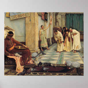 Póster John William Waterhouse - Los Favoritos...
