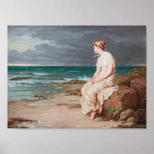 Póster John William Waterhouse Miranda Art Poster