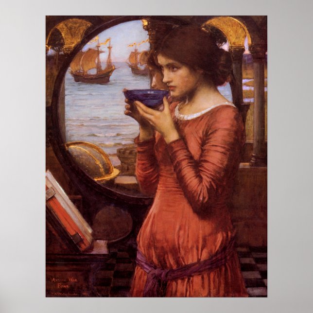 Póster John William Waterhouse - Poster Destiny (Frente)