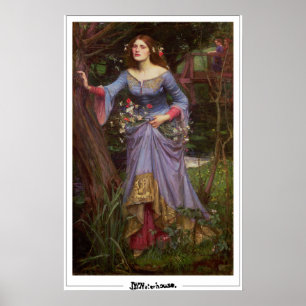 Póster John William Waterhouse Zedign Art Poster #10