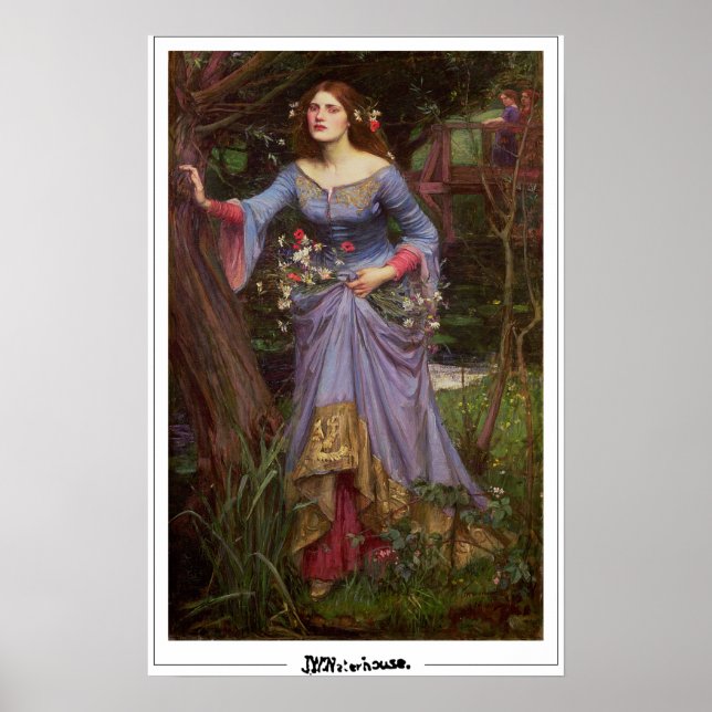 Póster John William Waterhouse Zedign Art Poster #10 (Frente)