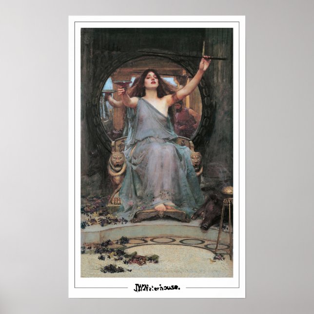 Póster John William Waterhouse Zedign Art Poster #21 (Frente)
