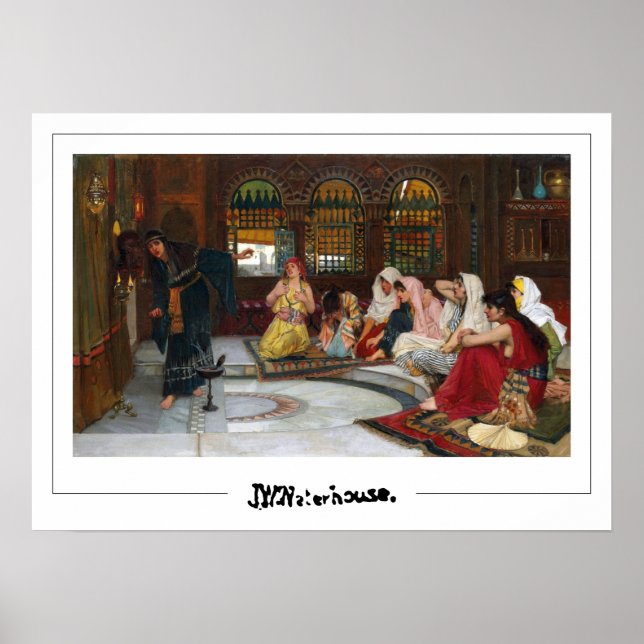 Póster John William Waterhouse Zedign Art Poster #45 (Frente)