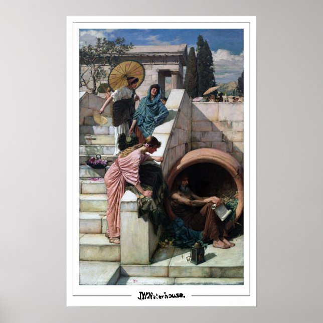 Póster John William Waterhouse Zedign Art Poster #69 (Frente)