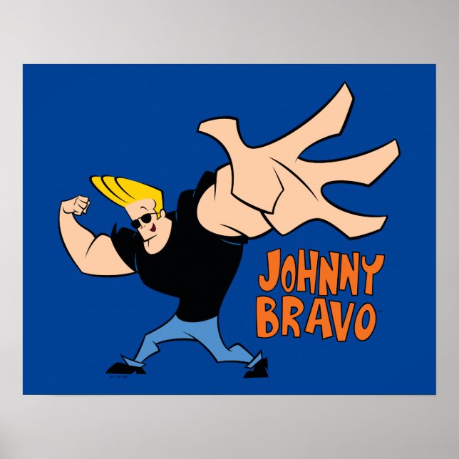 Póster Johnny Bravo Iconic Pose (Frente)