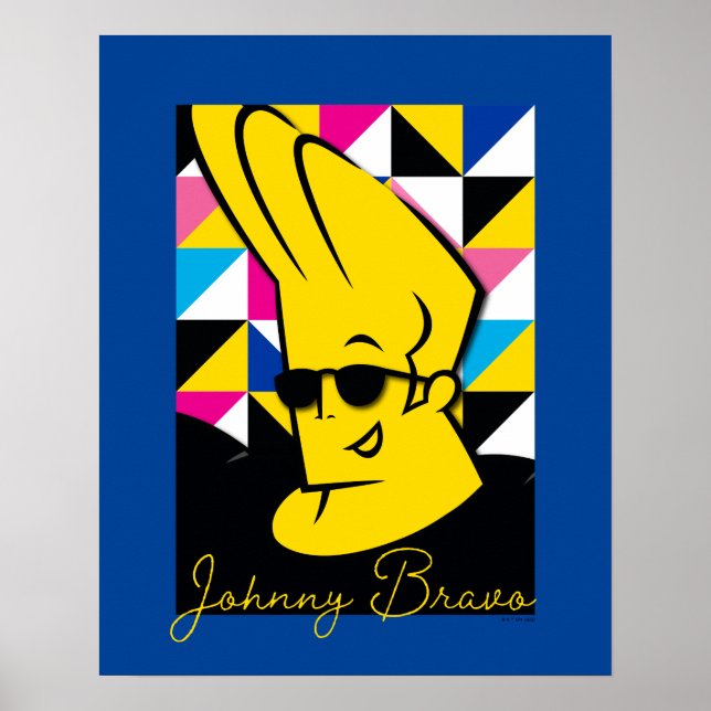 Póster Johnny Bravo Pop Art Graphic (Frente)