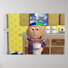 Póster Johnny Poster