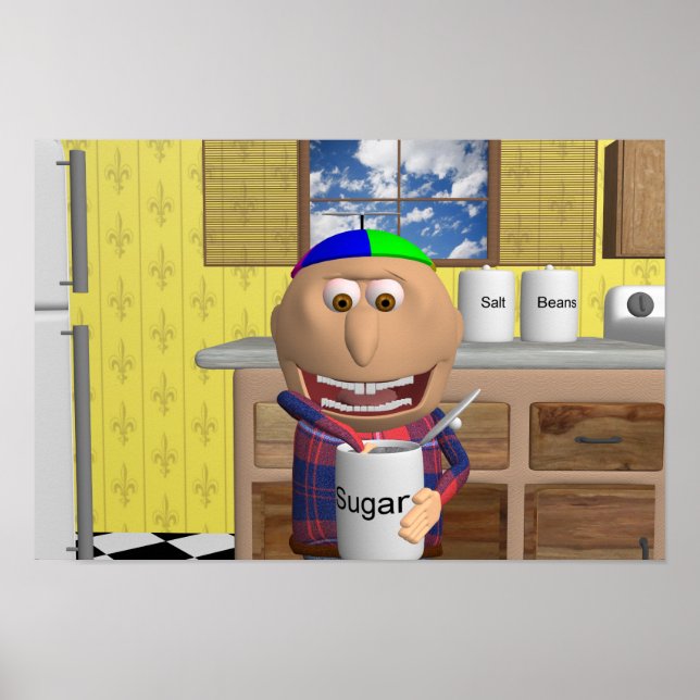 Póster Johnny Poster (Frente)