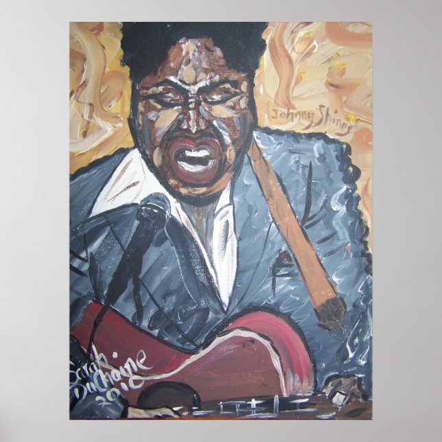 Póster johnny shines 1 (Frente)