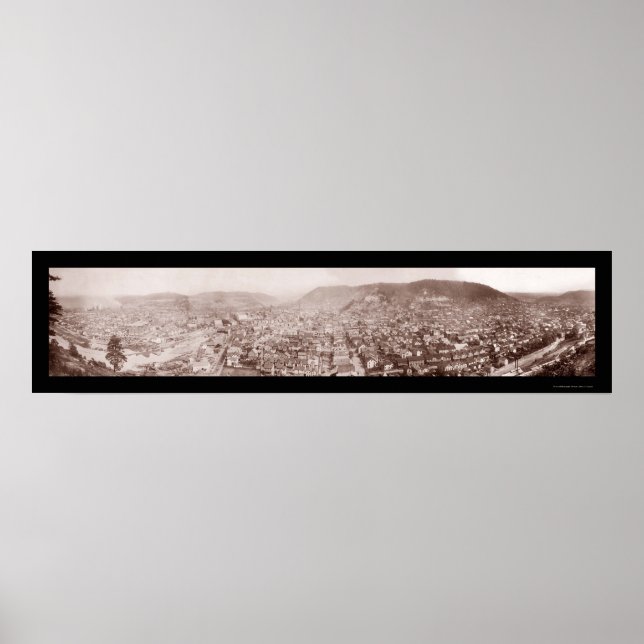 Póster Johnstown, Foto PA 1904 (Frente)