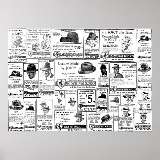 Póster Joicy (Gioioso) Gorra Company (Frente)