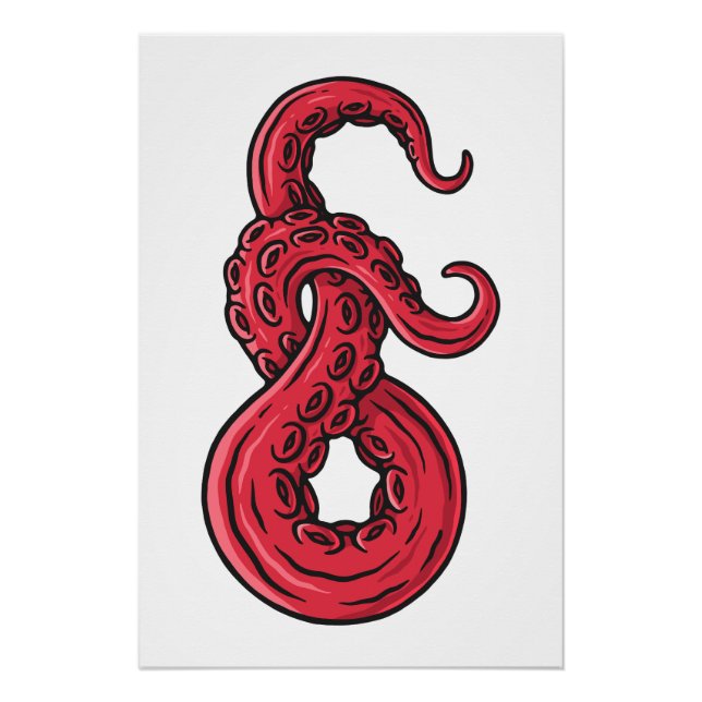Póster Joined tentacles (Anverso)