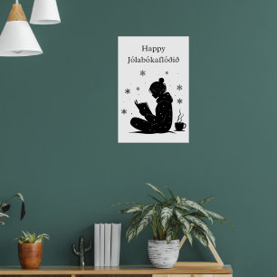 Póster Jólabókaflóð – Inundación de Libros Islandesa, Reg