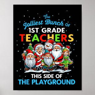Póster Joldest Bunch De Maestros De 1er Grado Este Lado D