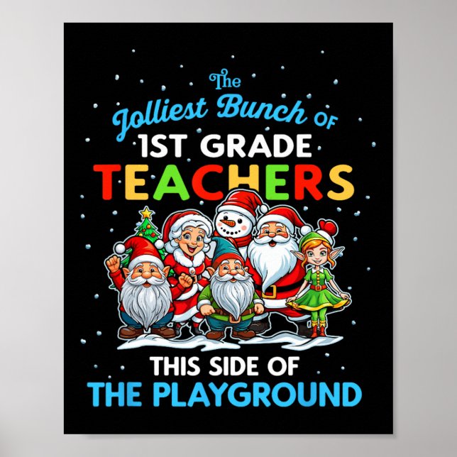 Póster Joldest Bunch De Maestros De 1er Grado Este Lado D (Frente)