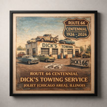 Joliet Illinois Ruta 66 Remolque