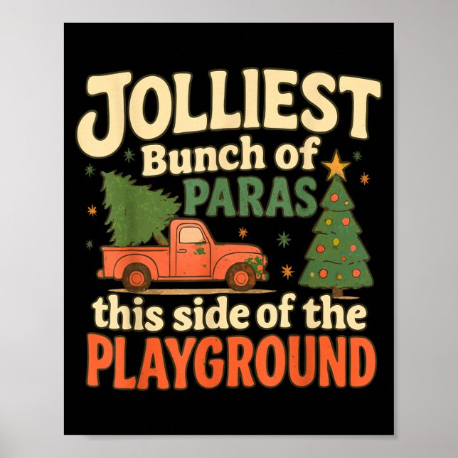 Póster Jolliest Bunch Of Paras This Side Of The Playgroun (Frente)