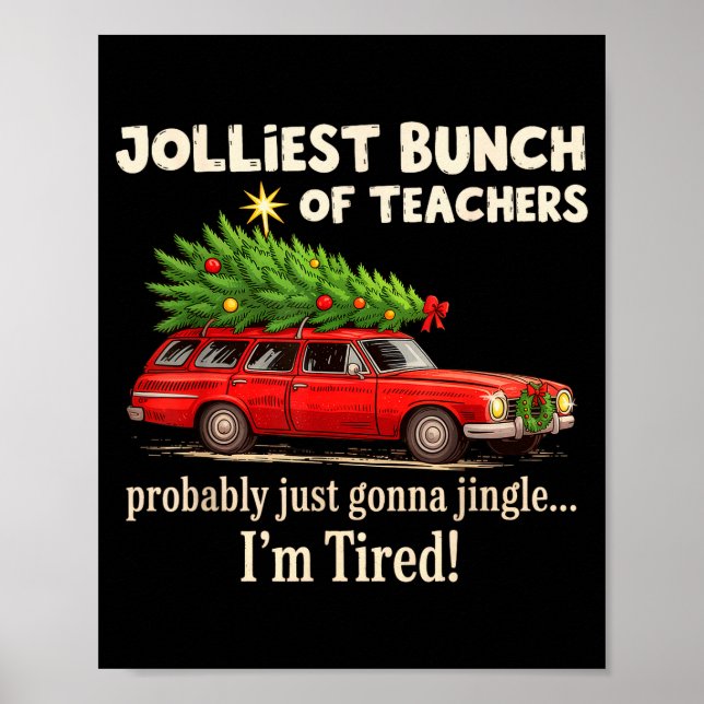 Póster Jolliest Bunch Of Teachers Probably Just Gonna Jin (Frente)