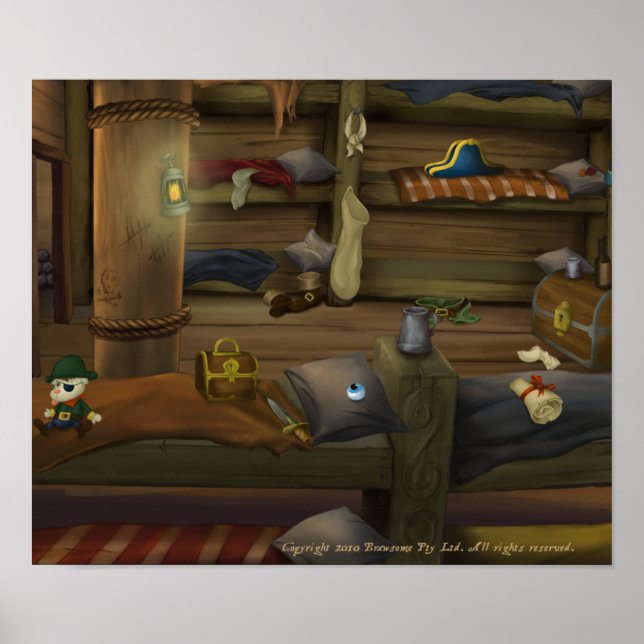 Póster Jolly Rover Poster (Frente)