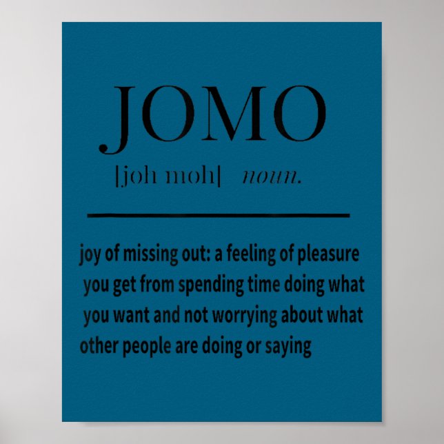 Póster Jomo Daily Motivational &amp; Insrational Shirt  (Frente)