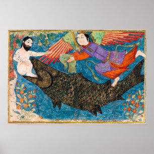 Póster Jonah y la ballena