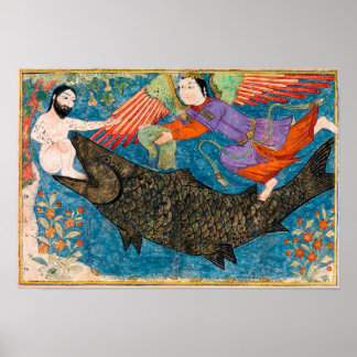 Póster Jonah y la ballena