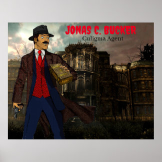 Póster Jonas C. Bucker: Poster de Culigma Agent