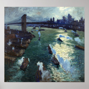 Póster Jonas Lie Path of Gold