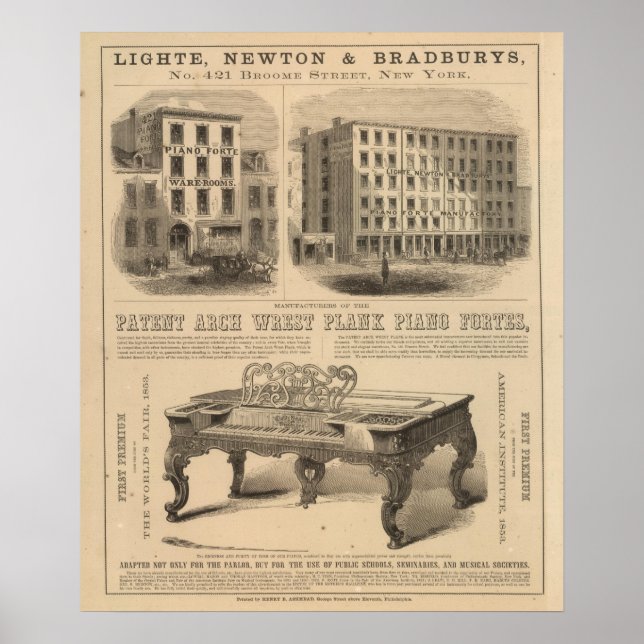 Póster Jones, White and McCurdy's Dental Depots (Frente)