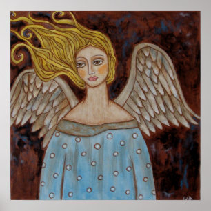 Póster Jophiel - ángel - poster