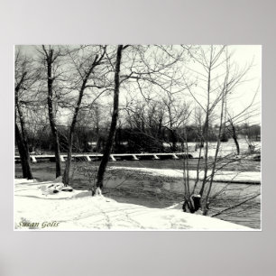Póster Joplin Missouri Shoal Creek Bridge Poster