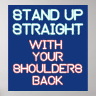 Póster Jordan Peterson: Stand Up Straight...