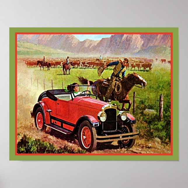 Póster Jordan Roadster 1926 (Frente)