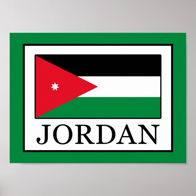Póster Jordania (Frente)