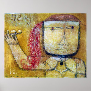 Póster Jorg, Paul Klee