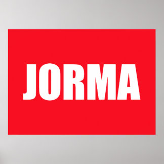 Póster Jorma