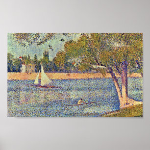 Póster Jorte Seurat - el Sena en el SE de