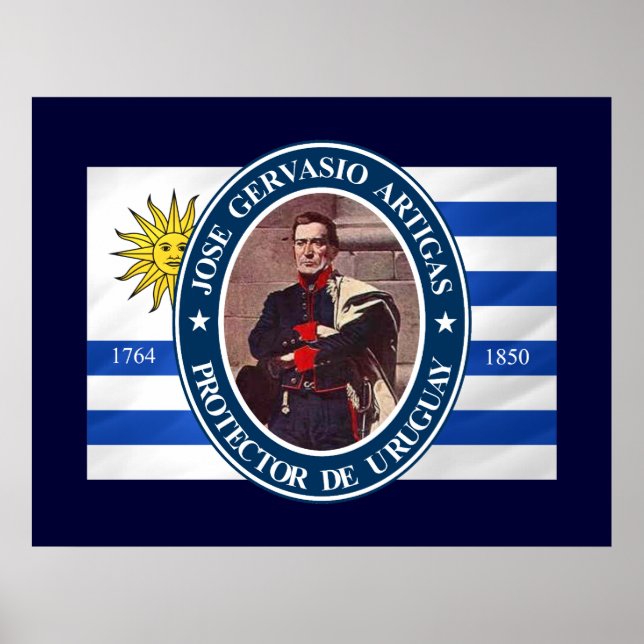 Póster Jose Gervasio Artigas (Frente)